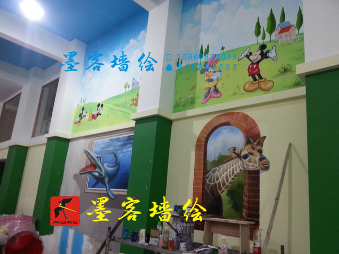 MK_QH03学校幼儿园墙绘